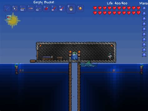 sharks terraria|terraria how to find sharks.